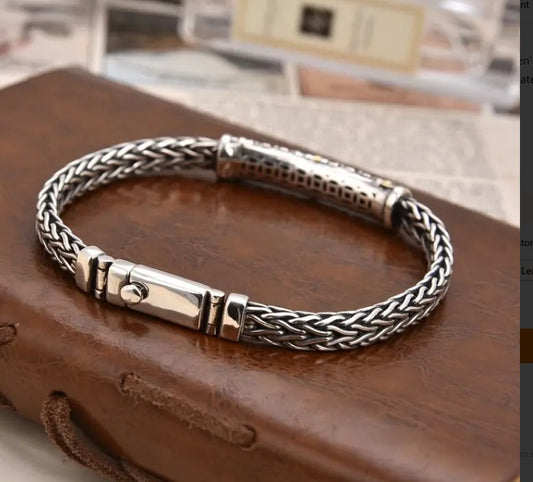 ANNATA - A VINTAGE COPPER BRAIDED BRACELET