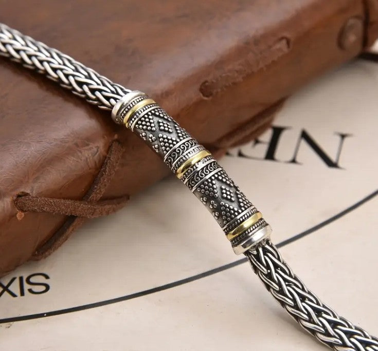 ANNATA - A VINTAGE COPPER BRAIDED BRACELET