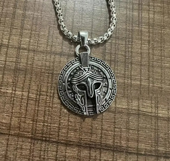 SPARTAN - NEW ARRIVAL VINTAGE GREEK INSPIRED SILVER MASTERPIECE